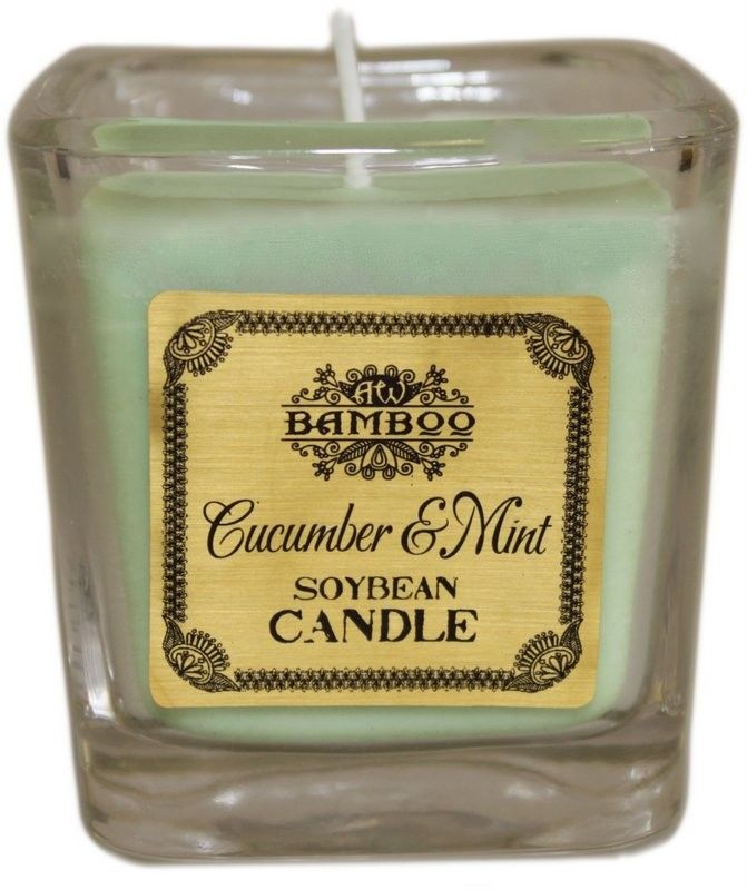Soybean Jar Candle – Cucumber & Mint