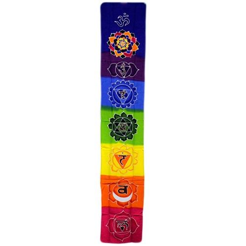 Chakra Drop Banner – Rainbow, 183 x 35cm