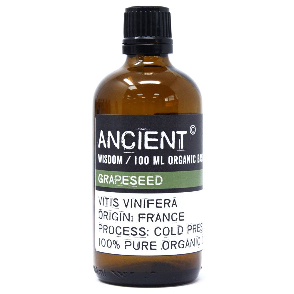 Organic Grapeseed Carrier Oil – 100ml