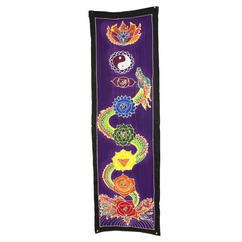 Chakra Drop Banner – Dragon, 175 x 53cm