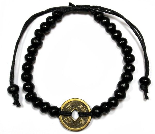 Feng Shui Good Luck Bracelet – Black