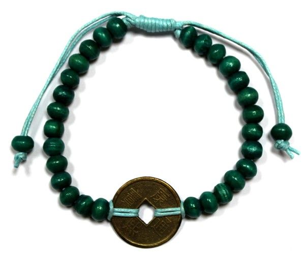 Feng Shui Good Luck Bracelet – Green