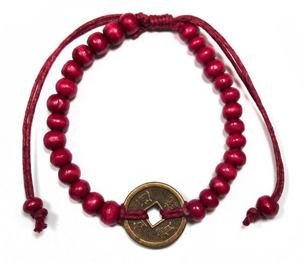Feng Shui Good Luck Bracelet – Red