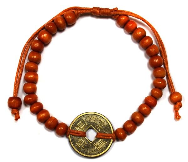 Feng Shui Good Luck Bracelet – Orange