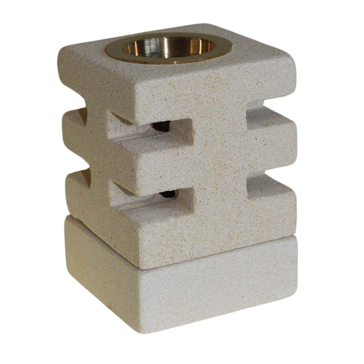 Stone Oil Burner – Abstract Cuts