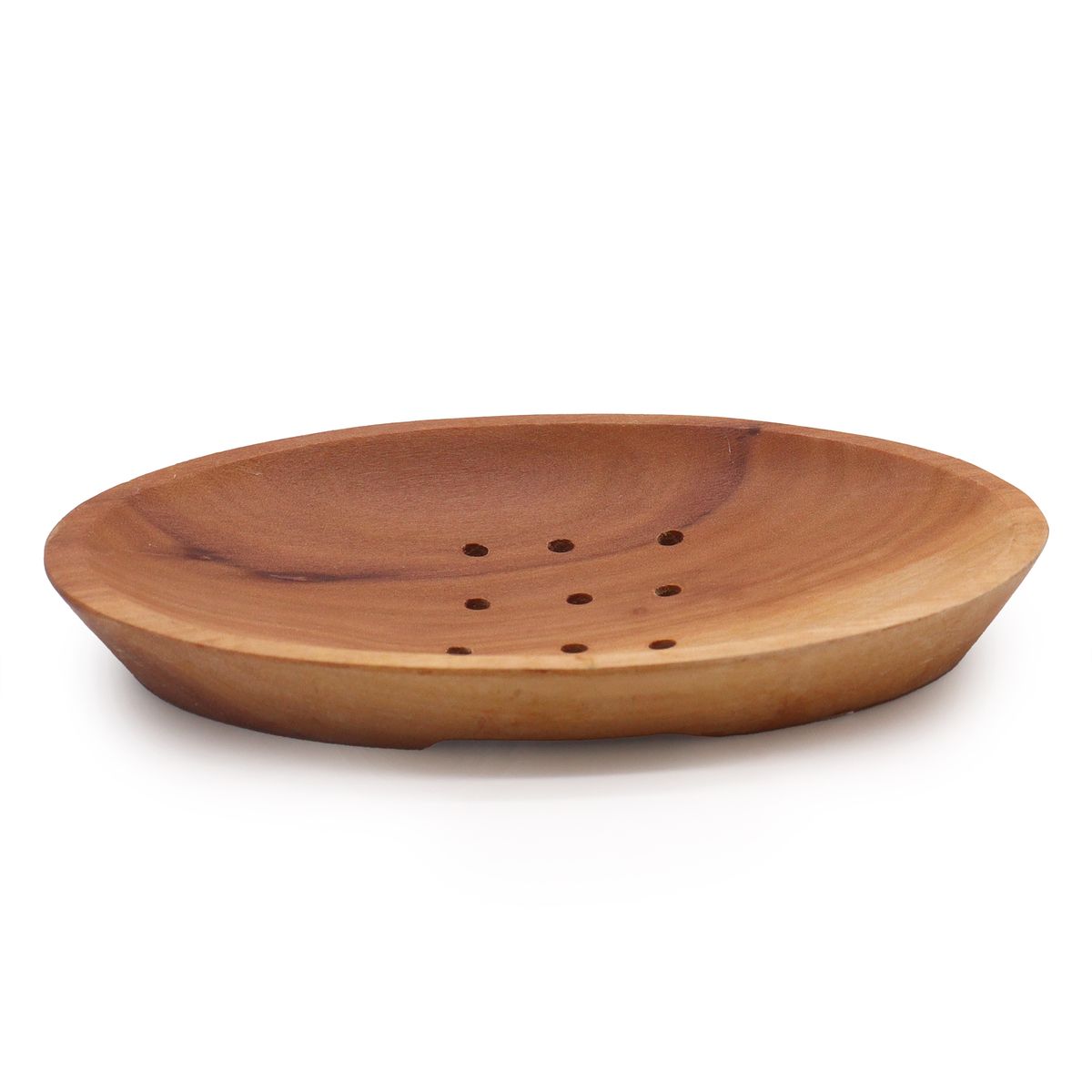 Classic Mahogany Soap Dish – Oval