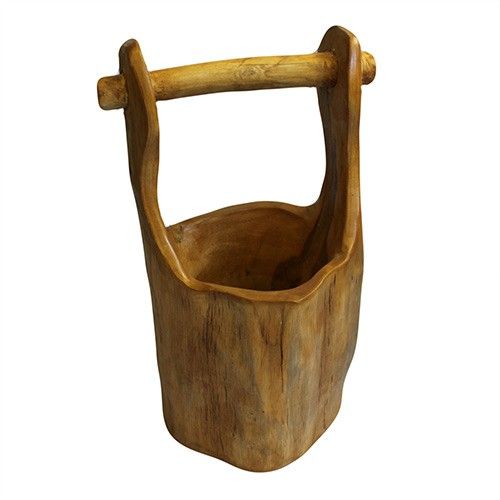Teak Well Bucket – 28cm