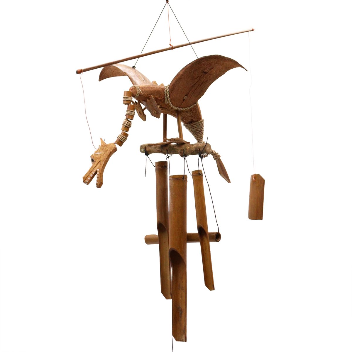 Coconut Dragon Wind Chime