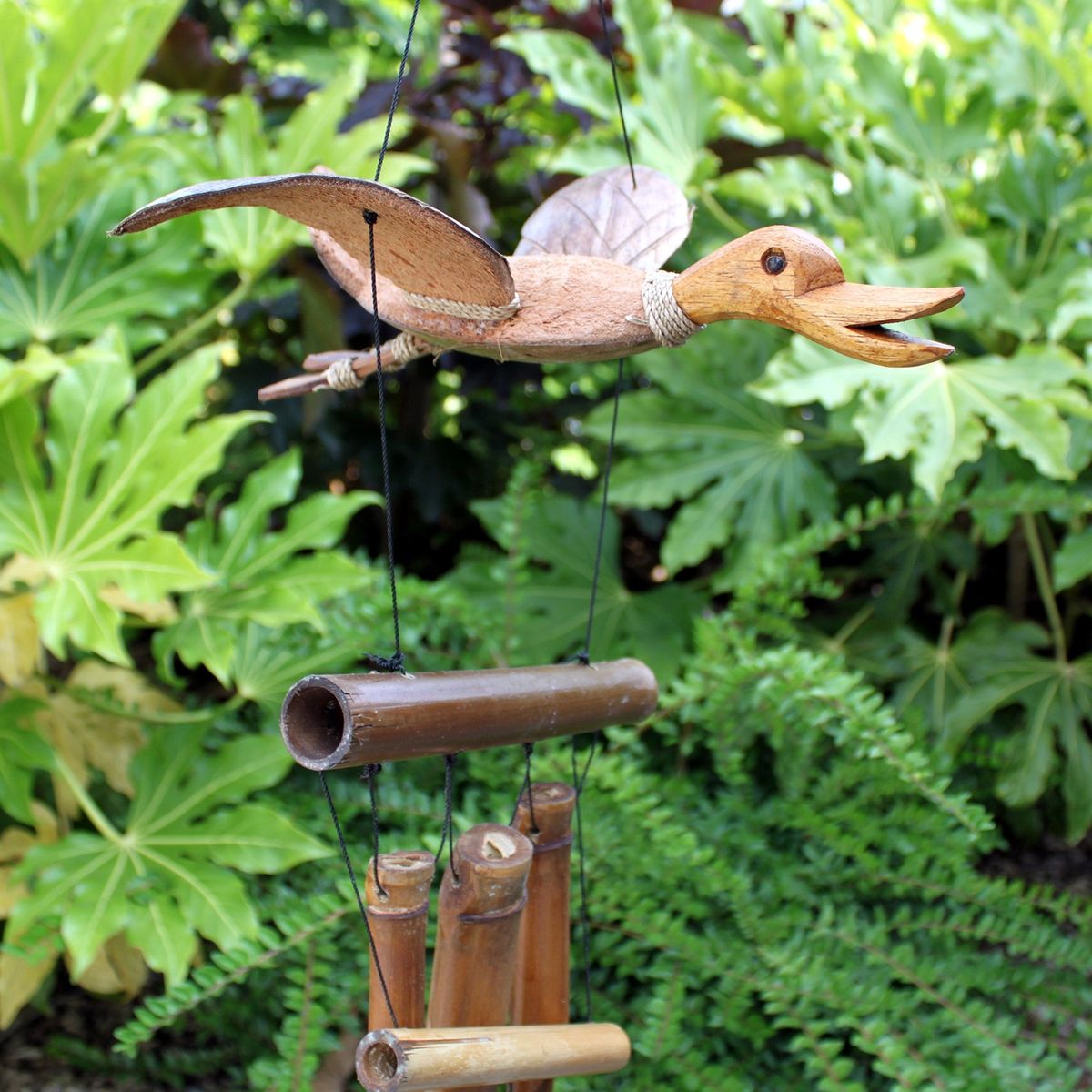 Coconut Duck Wind Chime