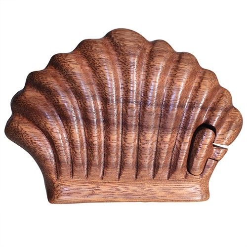 Bali Magic Box Wooden Puzzle Box – Sea Shell