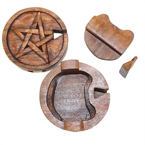 Bali Magic Box Wooden Puzzle Box – Pentagon