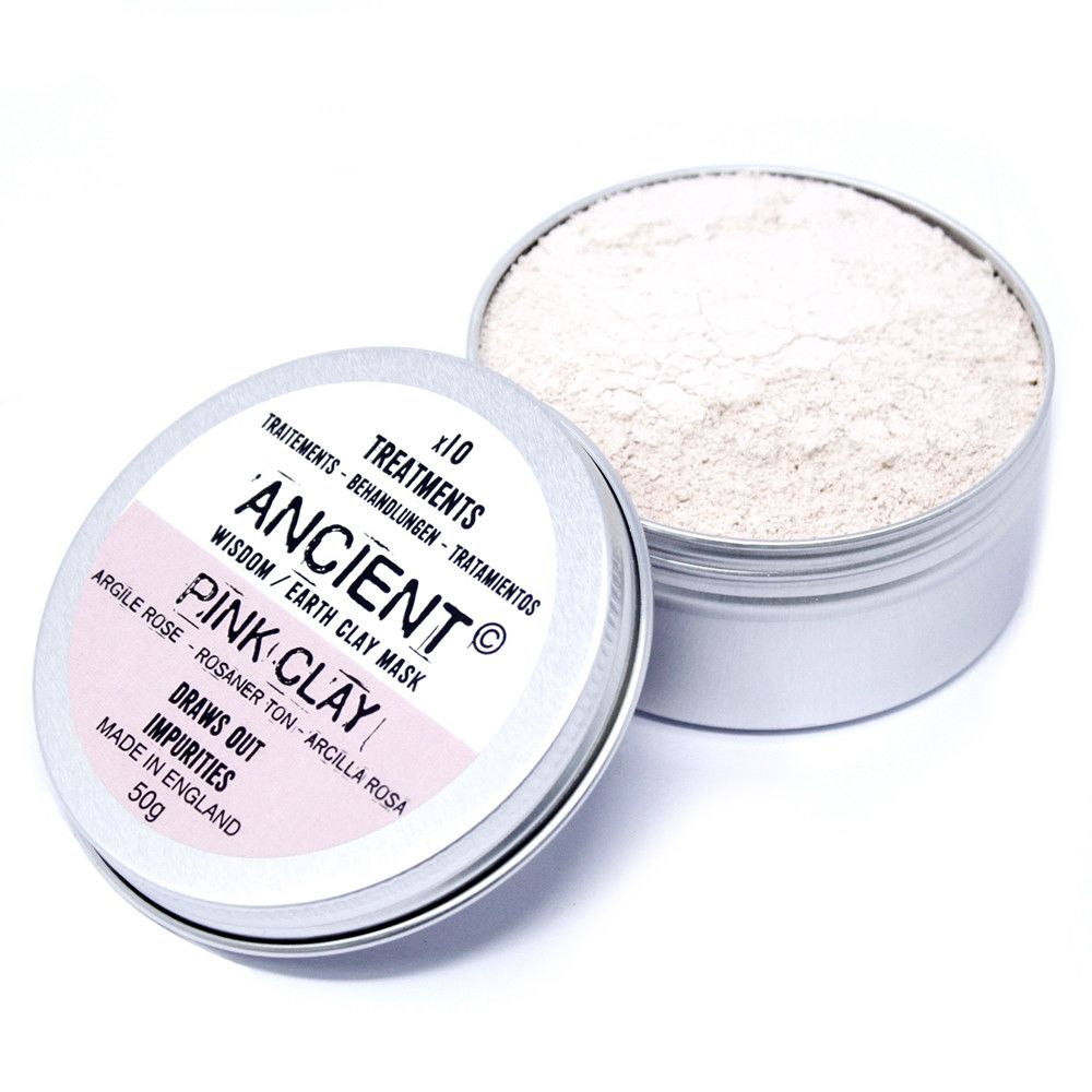 Pink Clay Face Mask – 50g