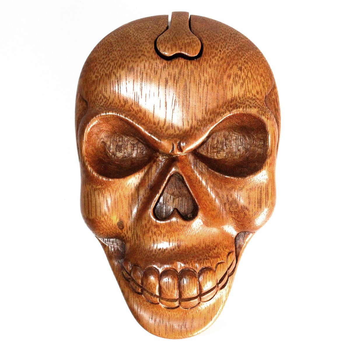 Bali Magic Box Wooden Puzzle Box – Skull