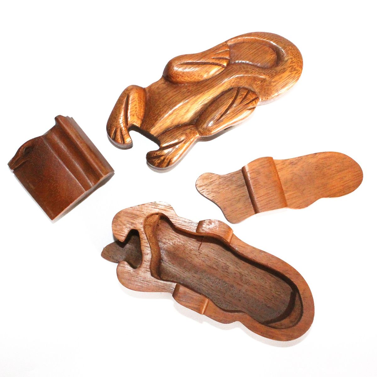 Bali Magic Box Wooden Puzzle Box – Gecko