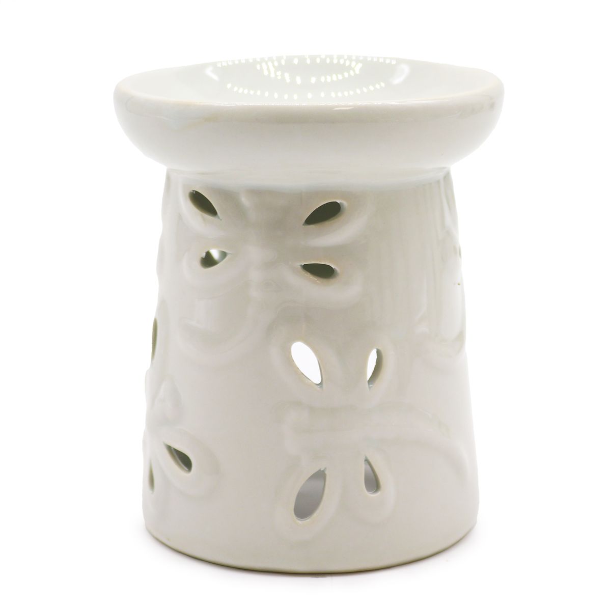 Classic White Oil Burner – Dragonfly