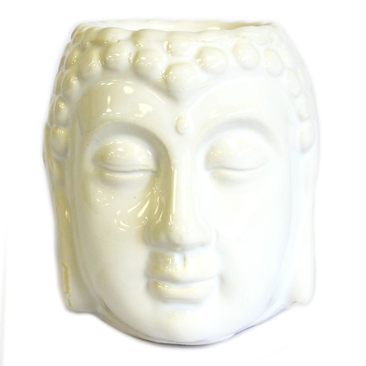 Buddha Oil Burner – White