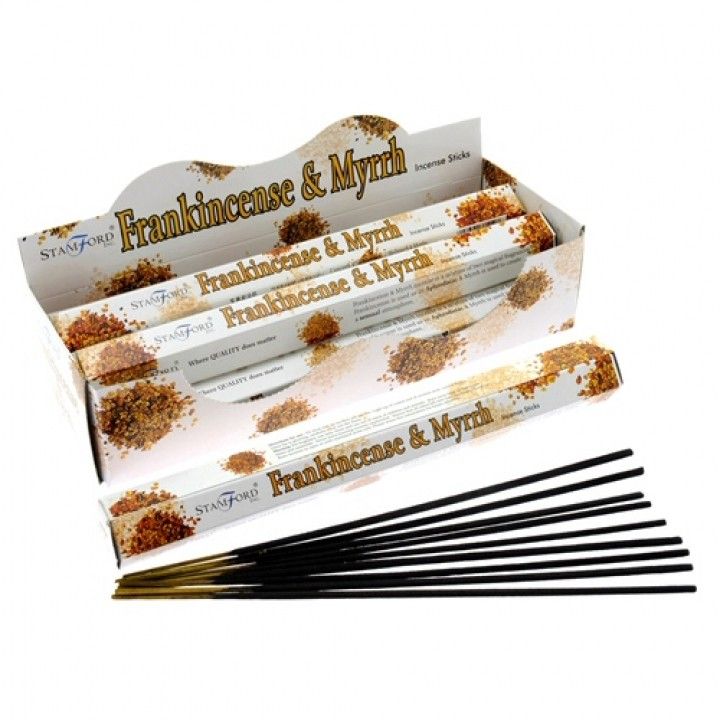 Stamford Frankincense & Myrrh Premium Hexagonal Incense Sticks