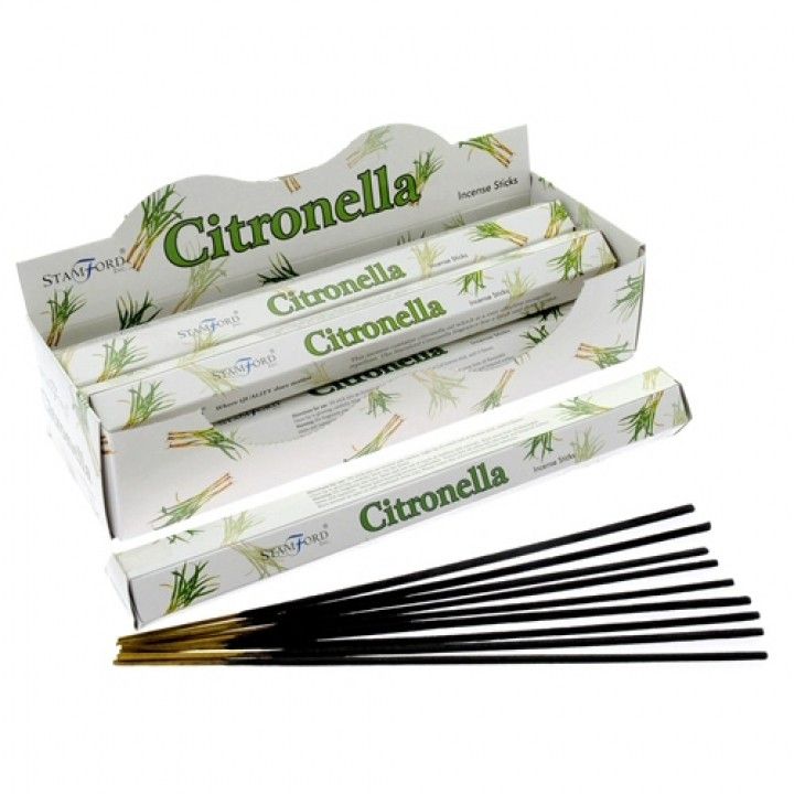 Stamford Premium Hex Incense Sticks – Citronella