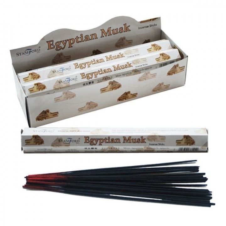 Stamford Egyptian Musk Premium Hexagonal Incense Sticks