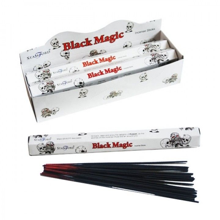 Stamford Premium Hex Incense Sticks – Black Magic