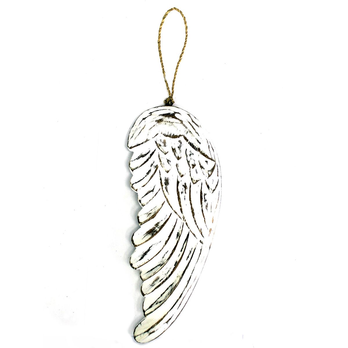 Handcrafted Wooden Angel Wing – 30cm