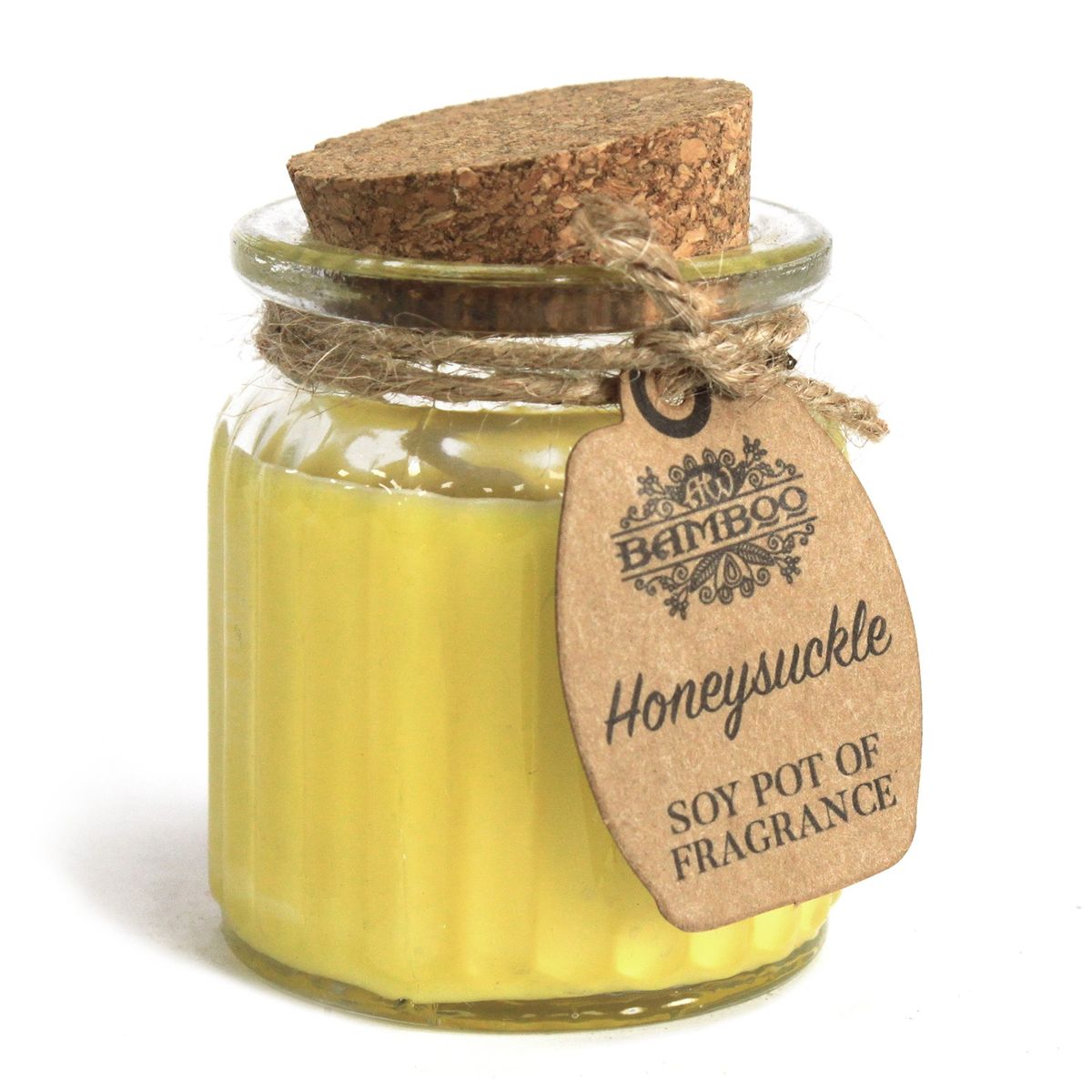 Pot of Fragrance Soy Candle – Honeysuckle