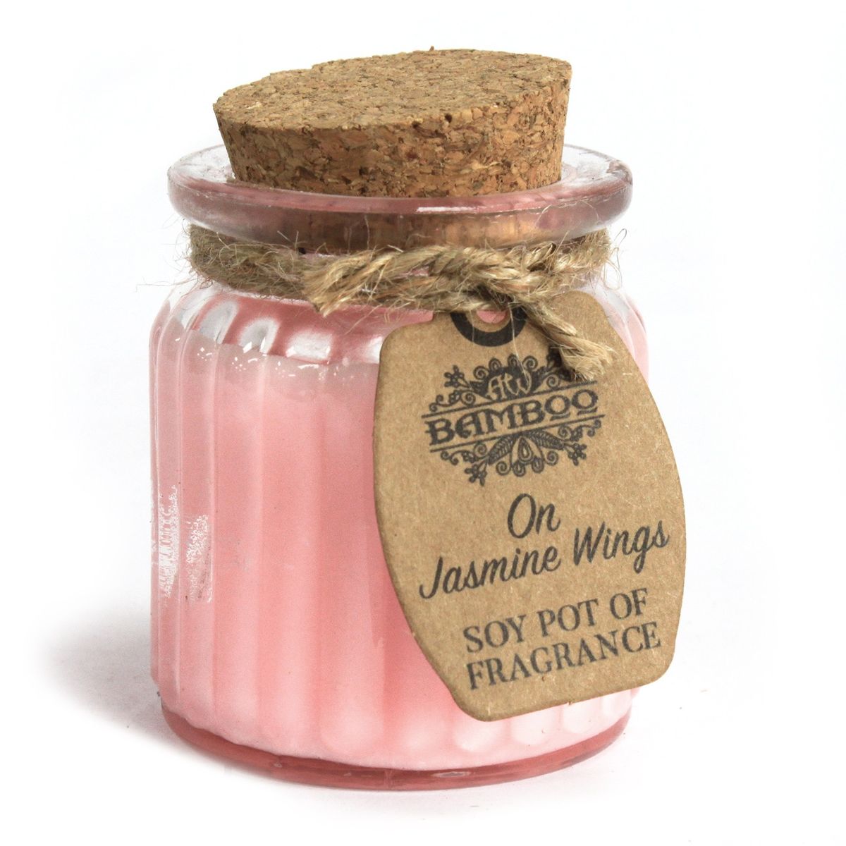Pot of Fragrance Soy Candle – On Jasmine Wings