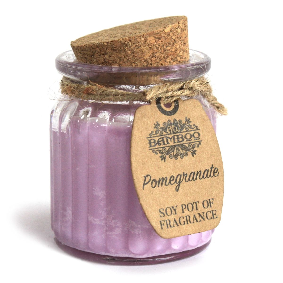 Pot of Fragrance Soy Candle – Pomegranate