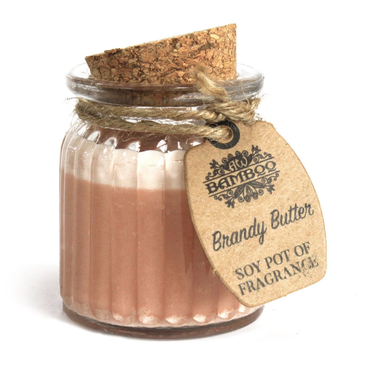 Pot of Fragrance Soy Candle – Brandy Butter