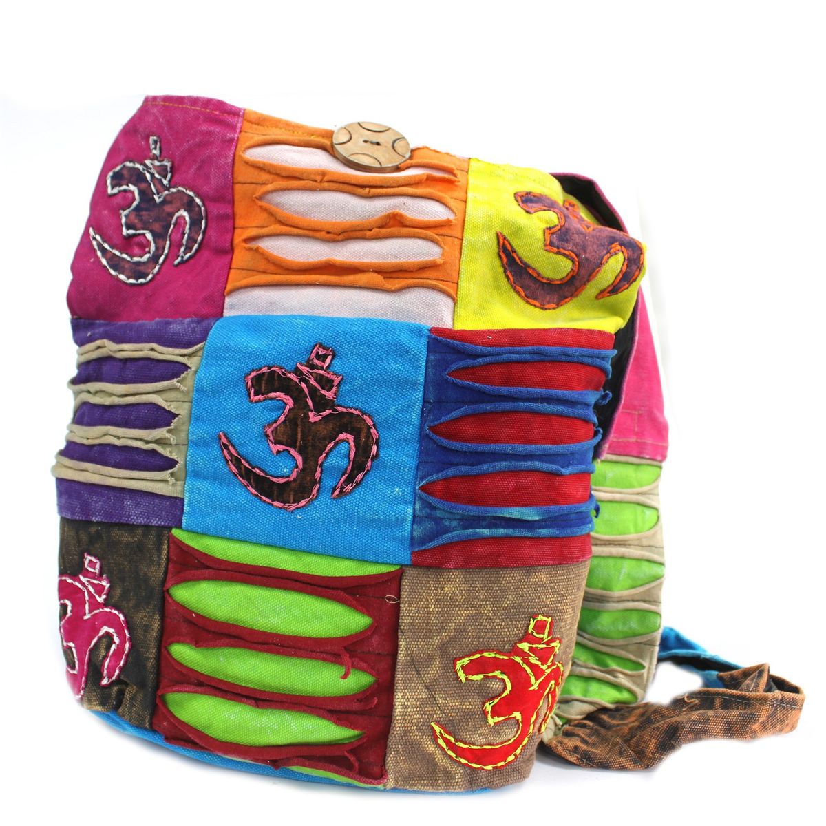 Ethnic Cotton Sling Bag – Sand Peace