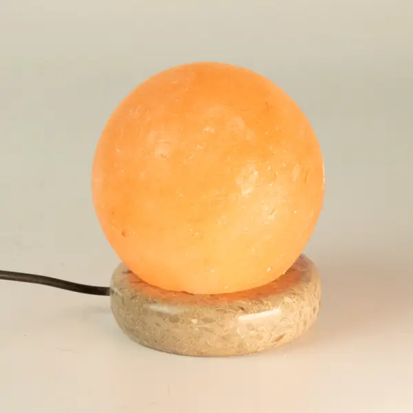 USB Ball Salt Lamp – Single Colour, 8cm