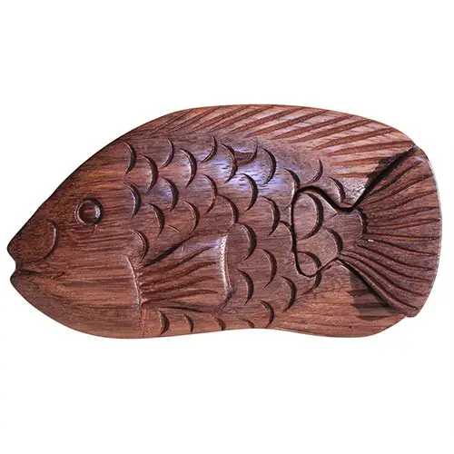 Bali Magic Box Wooden Puzzle Box – Fat Fish