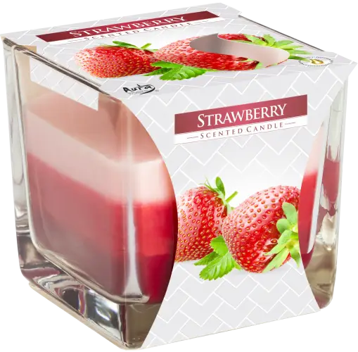 Rainbow Jar Candle – Strawberry