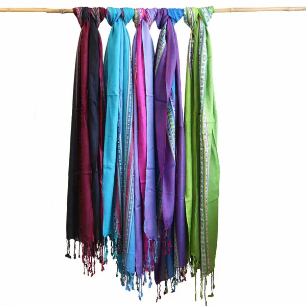 Varanasi Scarf – Passion Purple, 22x72cm