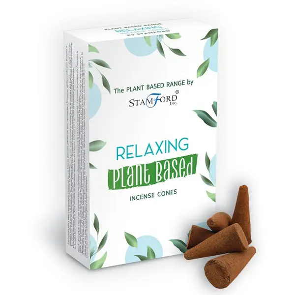 Plant-Based Incense Cones – Relaxing