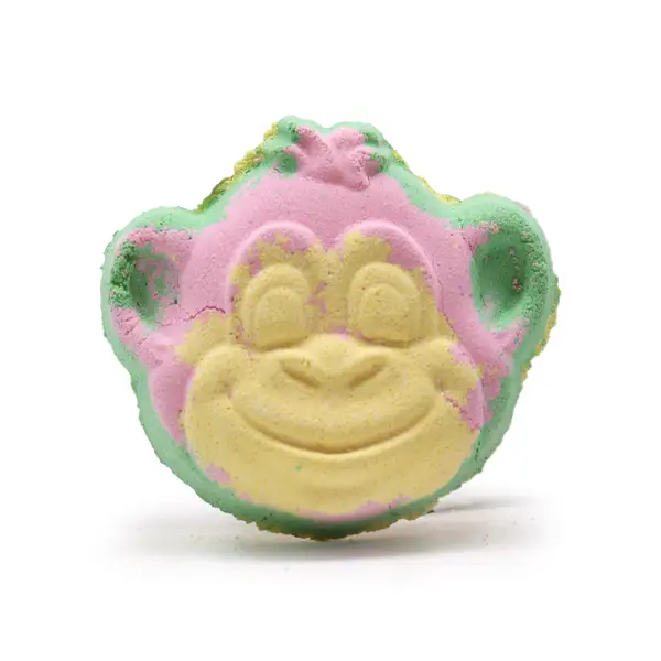 Monkey Bath Bomb – Guava & Strawberry, 90g