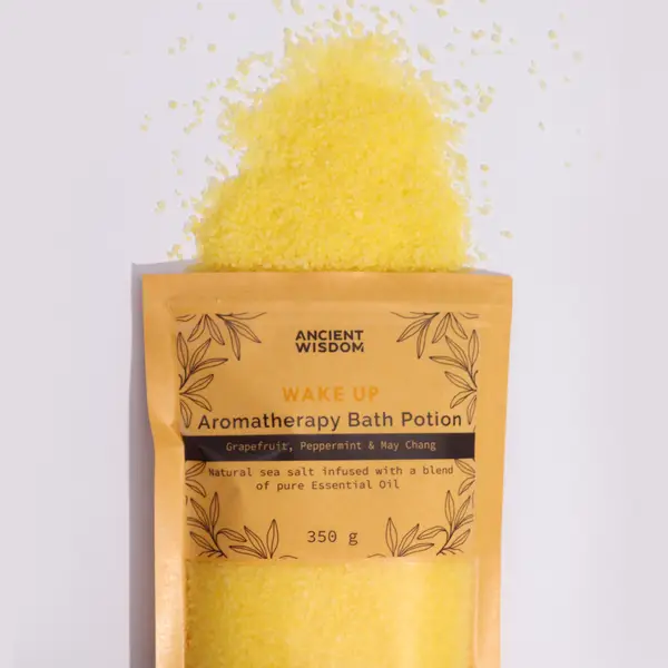 Aromatherapy Bath Potion in Kraft Bag – Wake Up, 350g