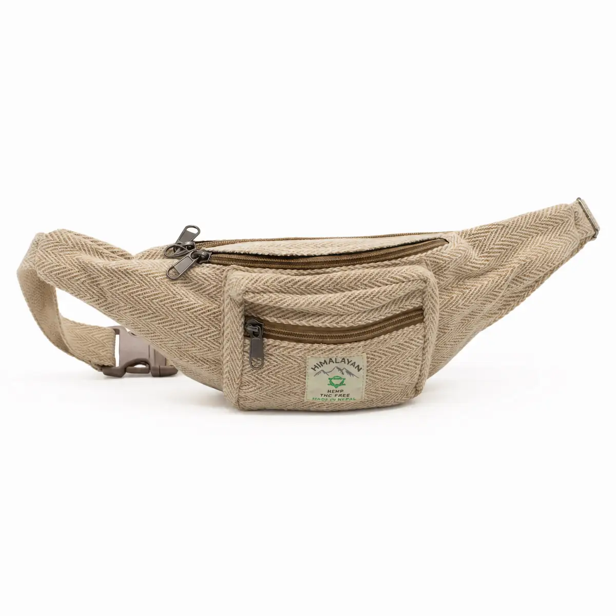 Cotton & Hemp Belt Bag – Natural
