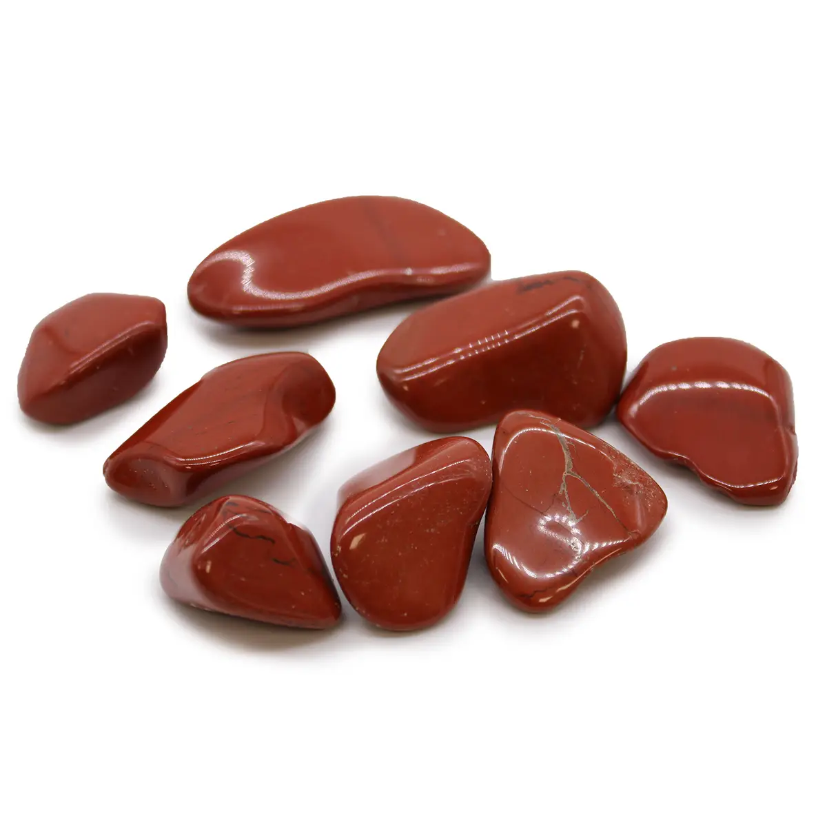 Red Jasper Tumble Stones – XL