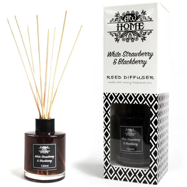 White Strawberry & Blackberry Reed Diffuser – 120ml