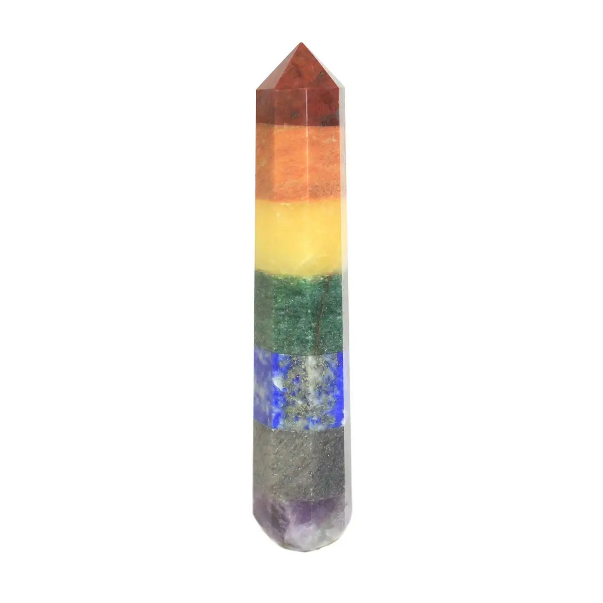Chakra Gemstone Massage Wand – 80–90mm
