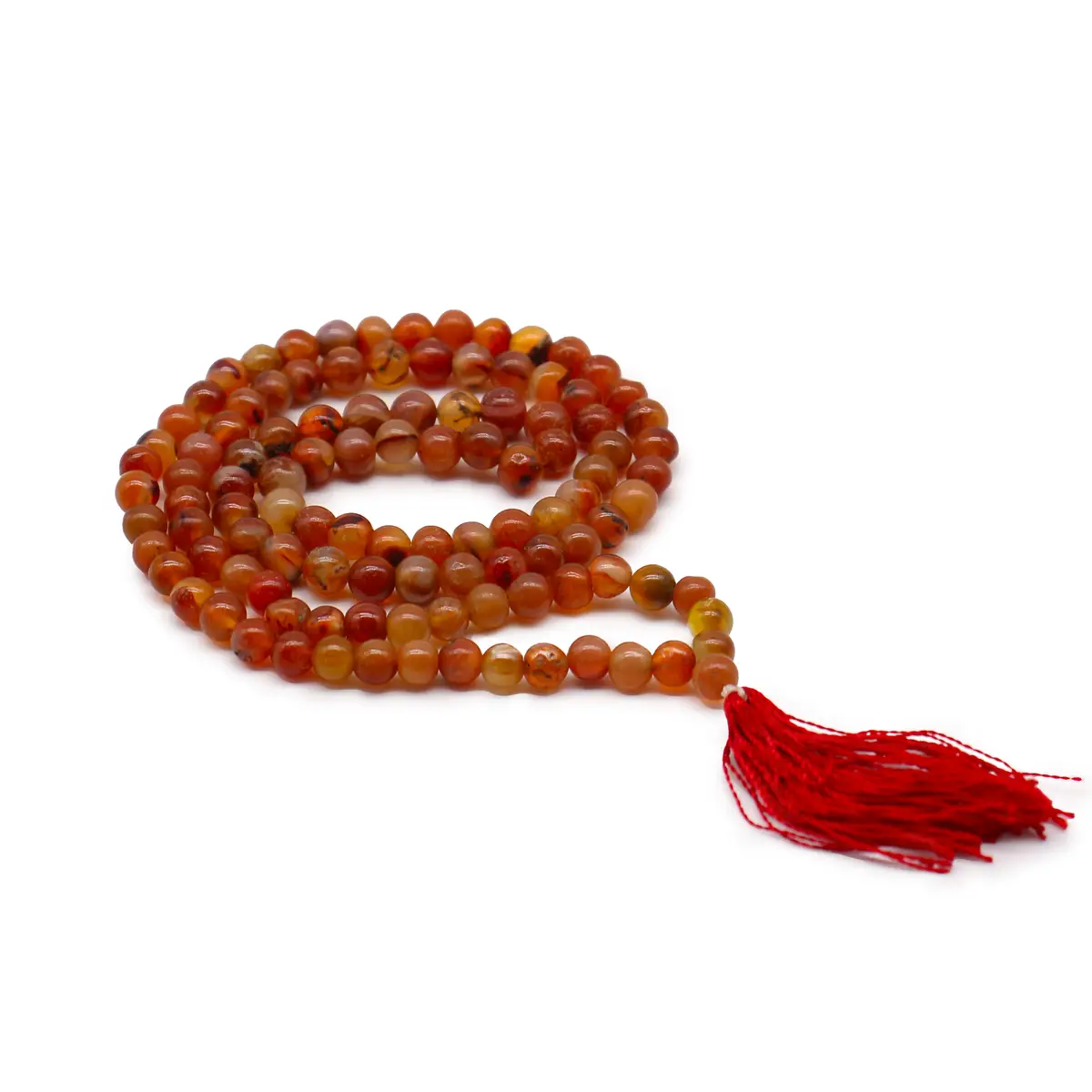 108 Bead Mala – Carnelian