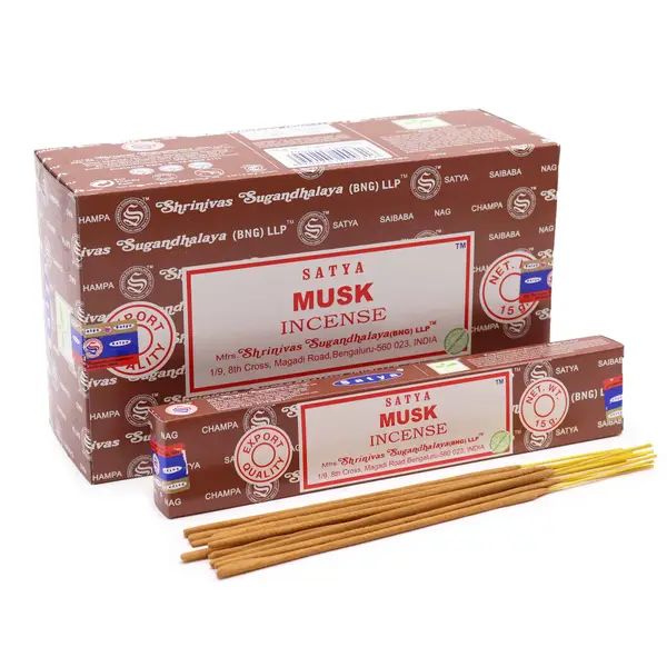 Satya Musk Incense Sticks – 15g