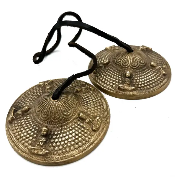 Tibetan Tingsha – Five Buddha, 9.5cm