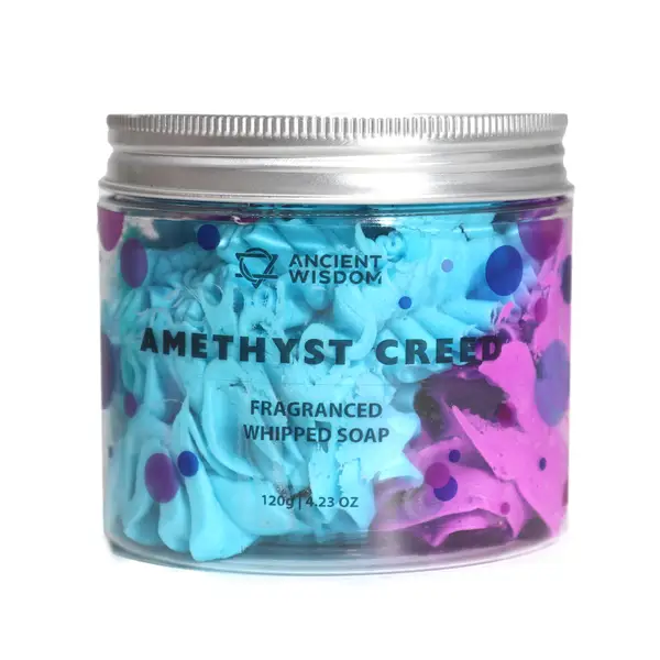 Amethyst Musk Whipped Soap – 120g