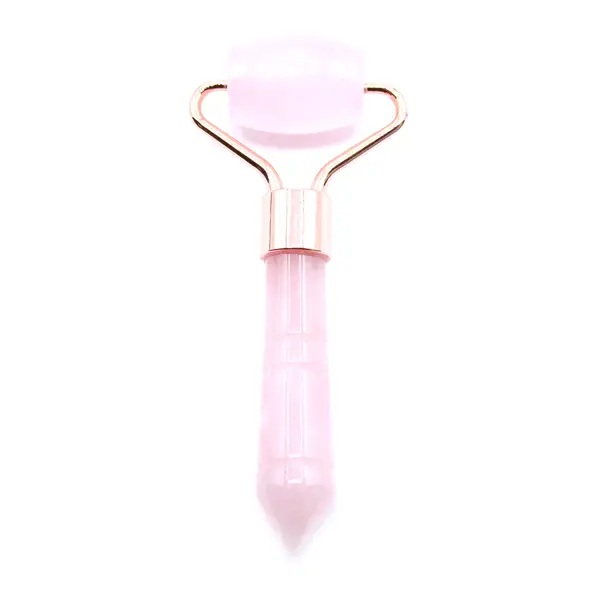 Gemstone Mini Roller – Rose Quartz
